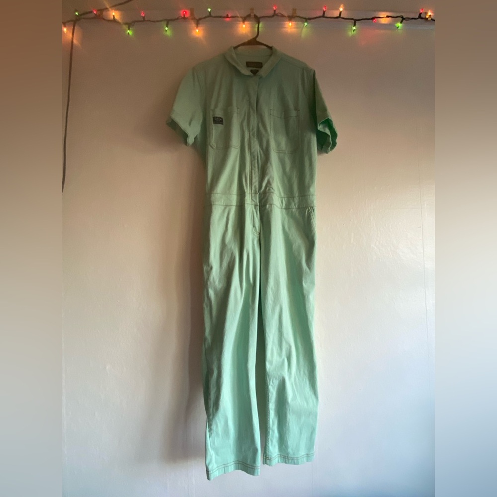 Mint Green Wildfang Essential Coverall size XL Great Condition